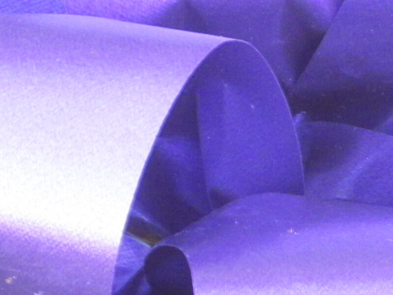 Purple Folded Fabric