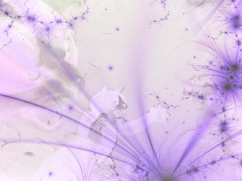 purple fractal abstract art