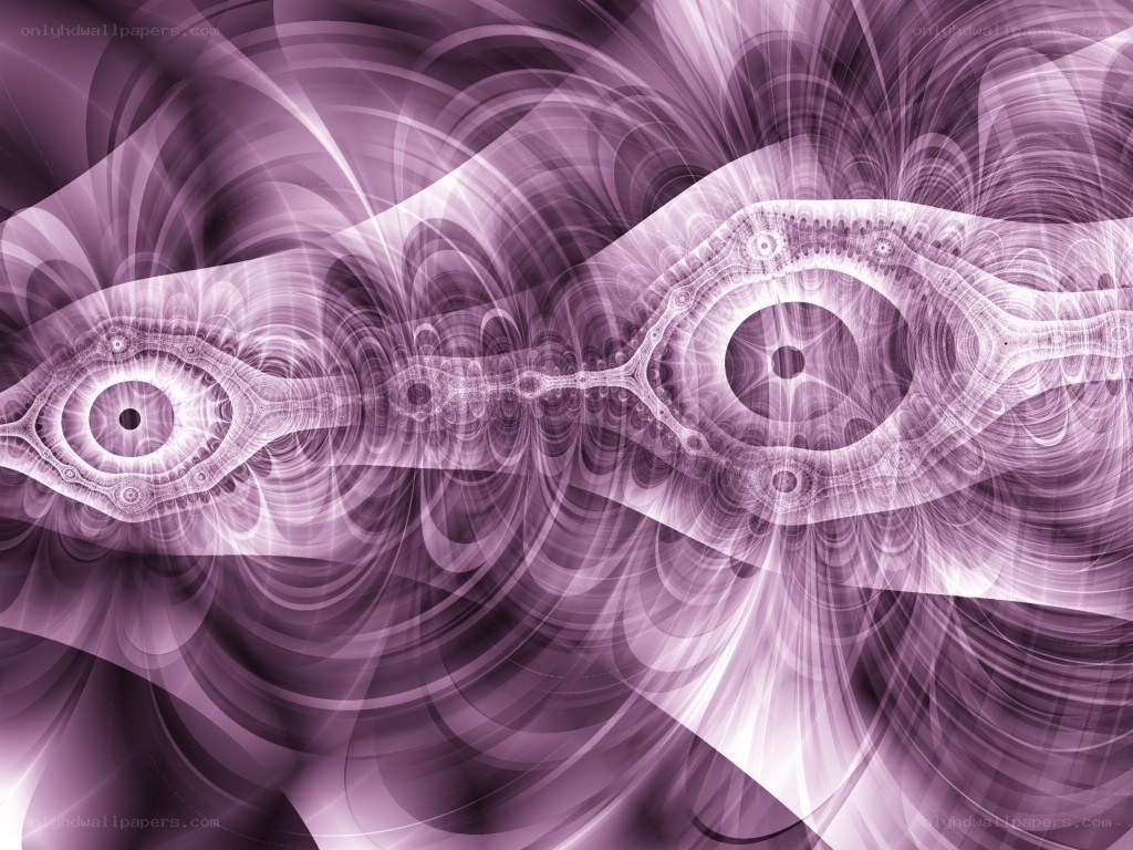 purple fractal abstract pattern