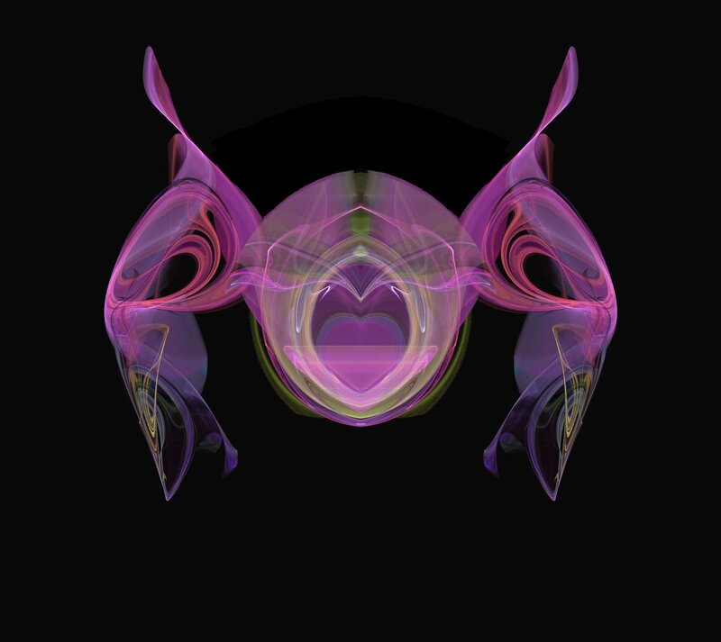 Purple Fractal Design