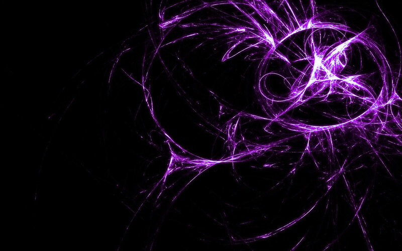 purple fractal energy swirl