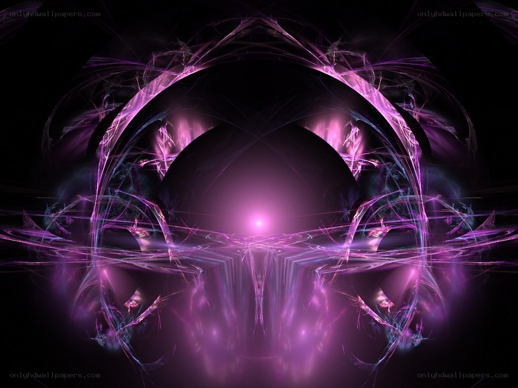 purple fractal energy vortex