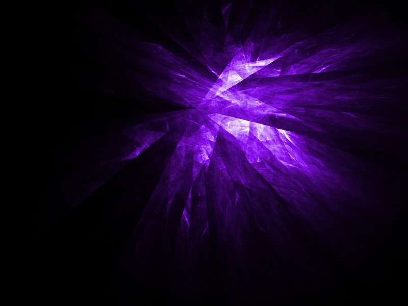 Purple Fractal Explosion — Dramatic