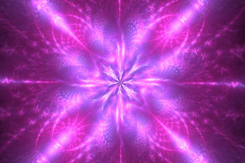 Purple Fractal Explosion — Energetic
