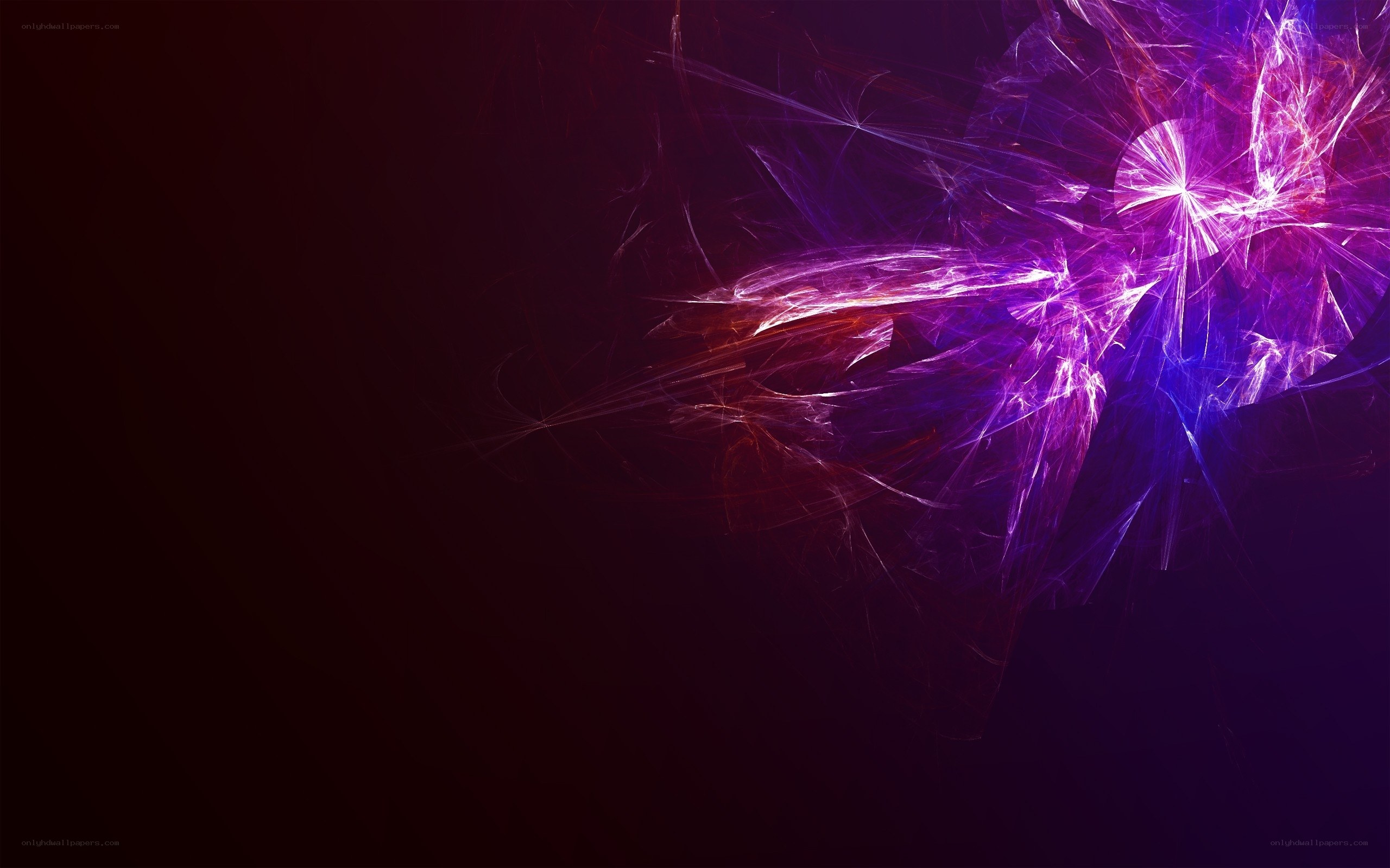 purple fractal explosion