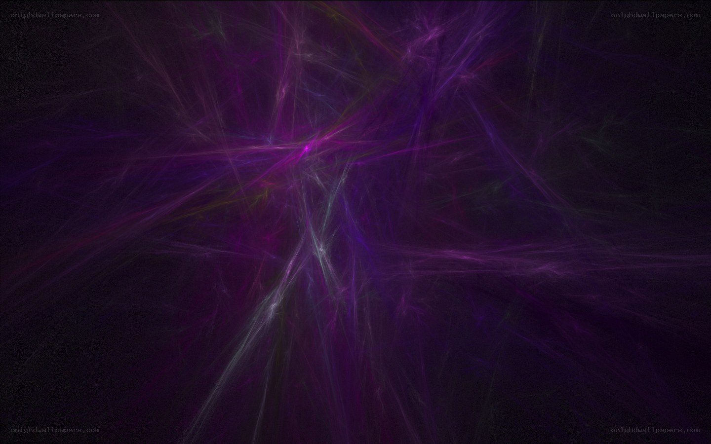 purple fractal light burst