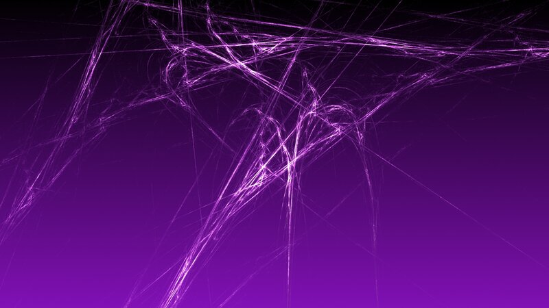 Purple Fractal Lines — Dynamic, Abstract