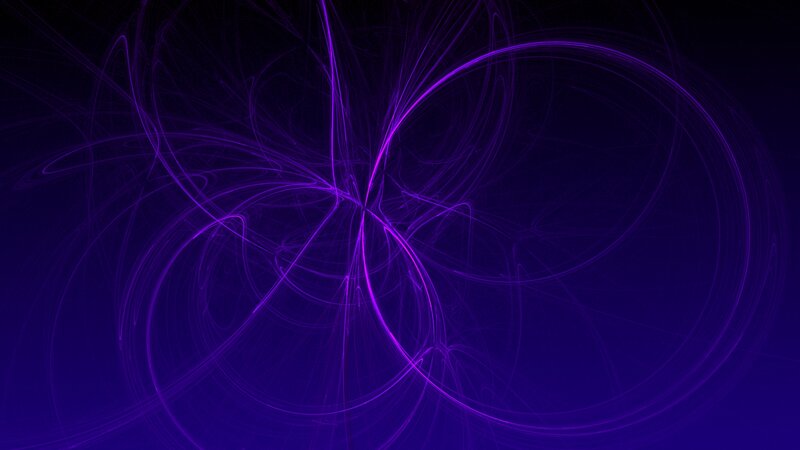 Purple Fractal Lines — Mystical