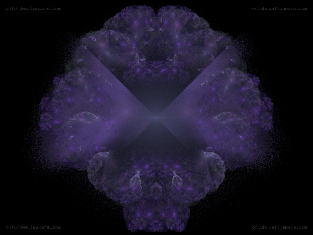 purple fractal pattern