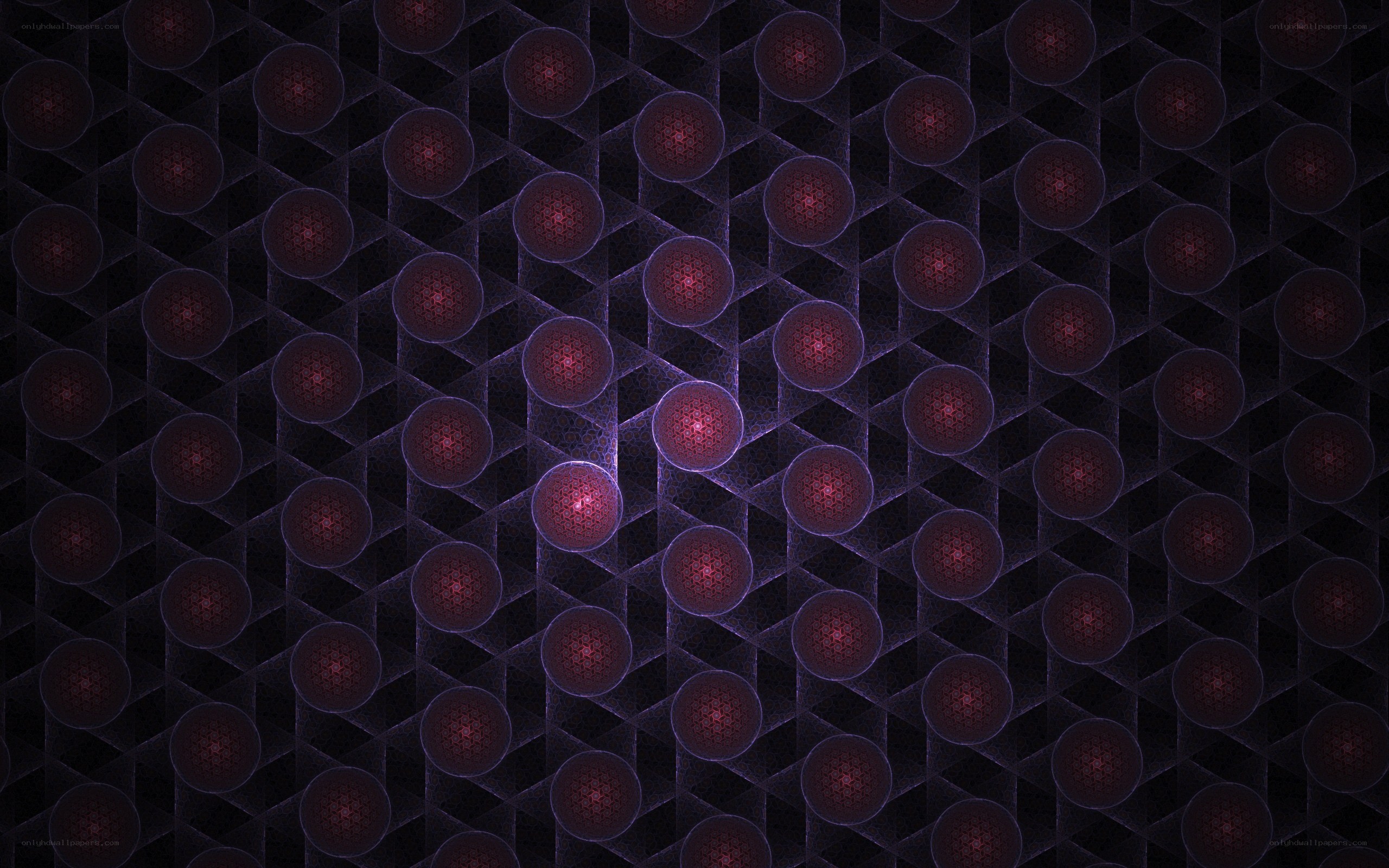 purple fractal pattern