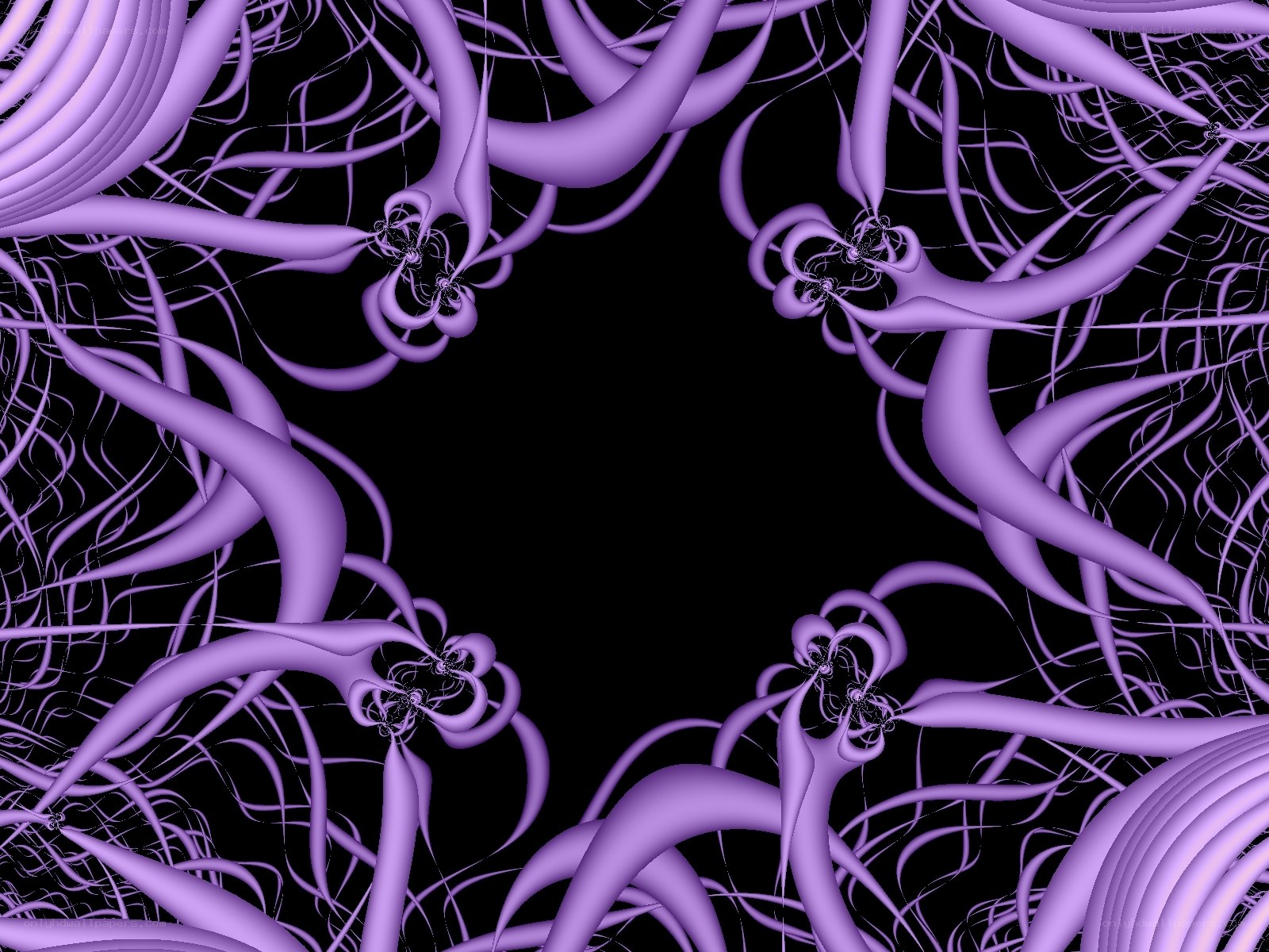 purple fractal pattern