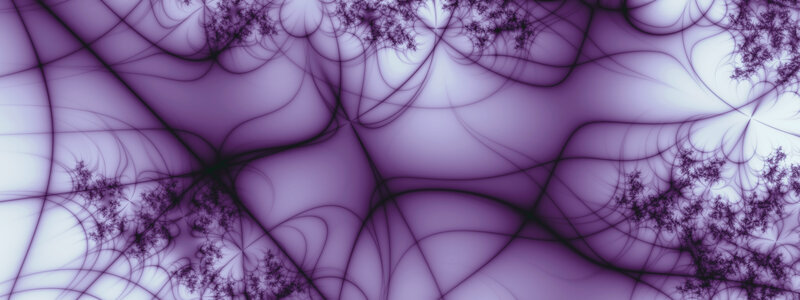 Purple Fractal Pattern — Calm, Abstract, Lines