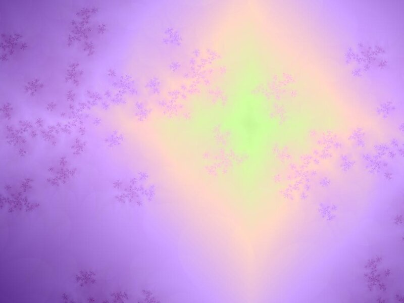 Purple Fractal Pattern — Ethereal, Abstract, Light, Color Gradient