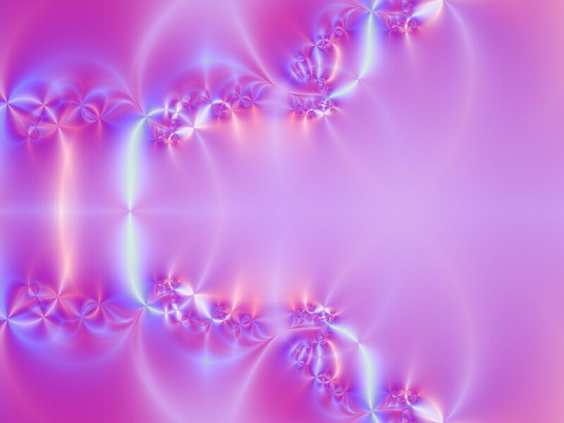 Purple Fractal Pattern — Pink