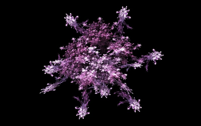 purple fractal pattern