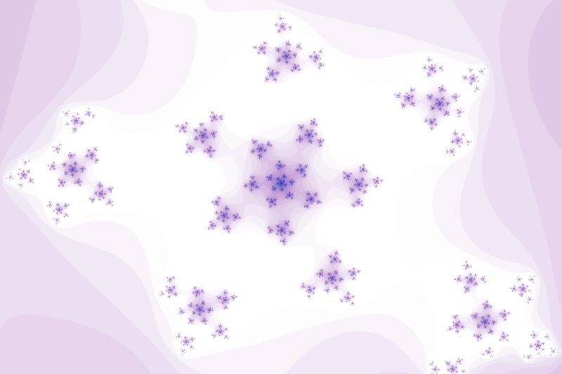 purple fractal patterns