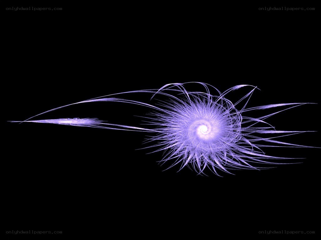 purple fractal spiral animation