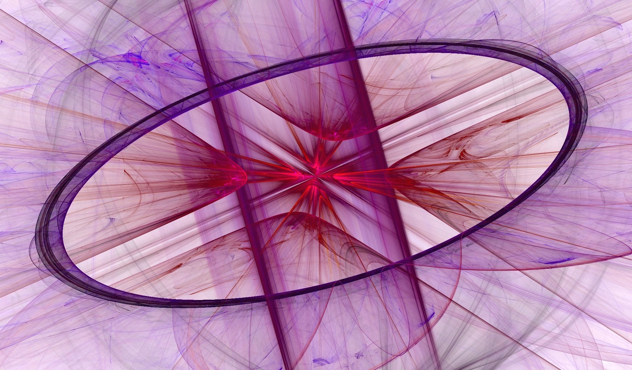 purple fractal spiral design
