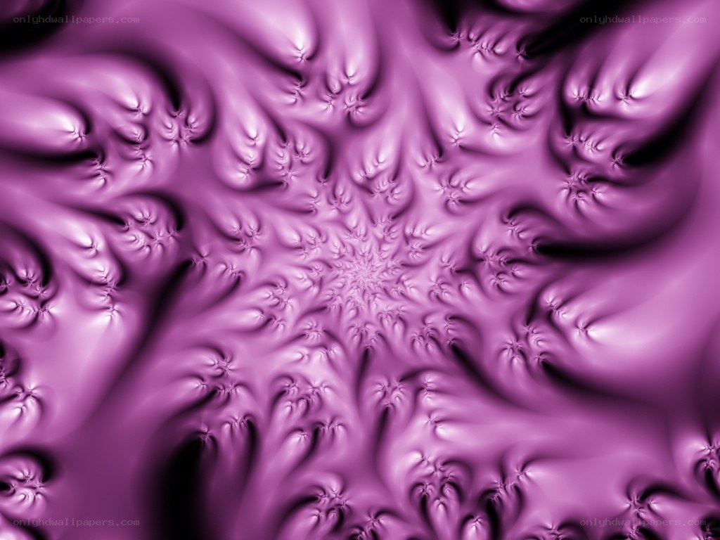purple fractal spiral pattern