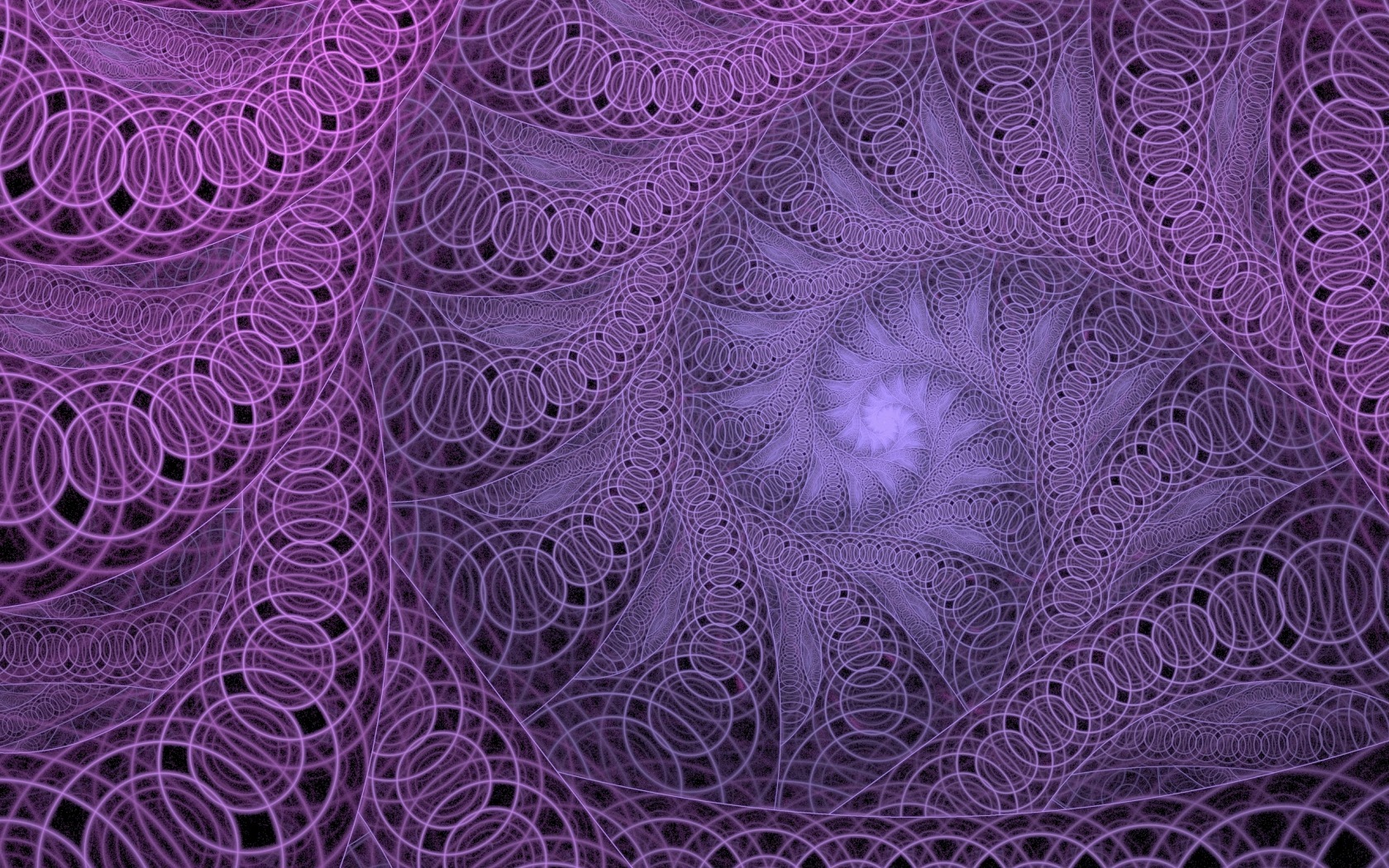 purple fractal spiral pattern
