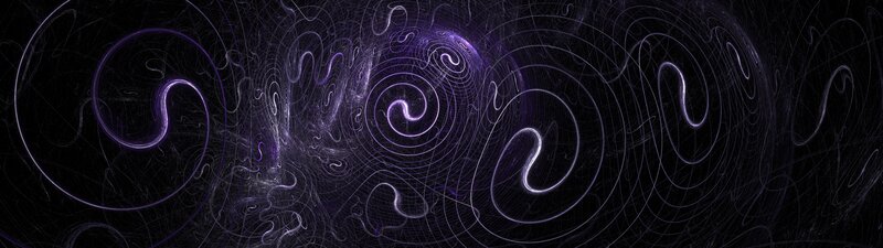 purple fractal spiral patterns
