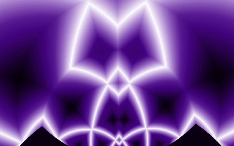 purple fractal star pattern