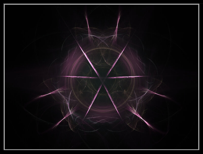 purple fractal star pattern