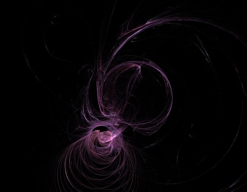 purple fractal swirl