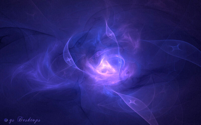 Purple Fractal Swirl — Ethereal