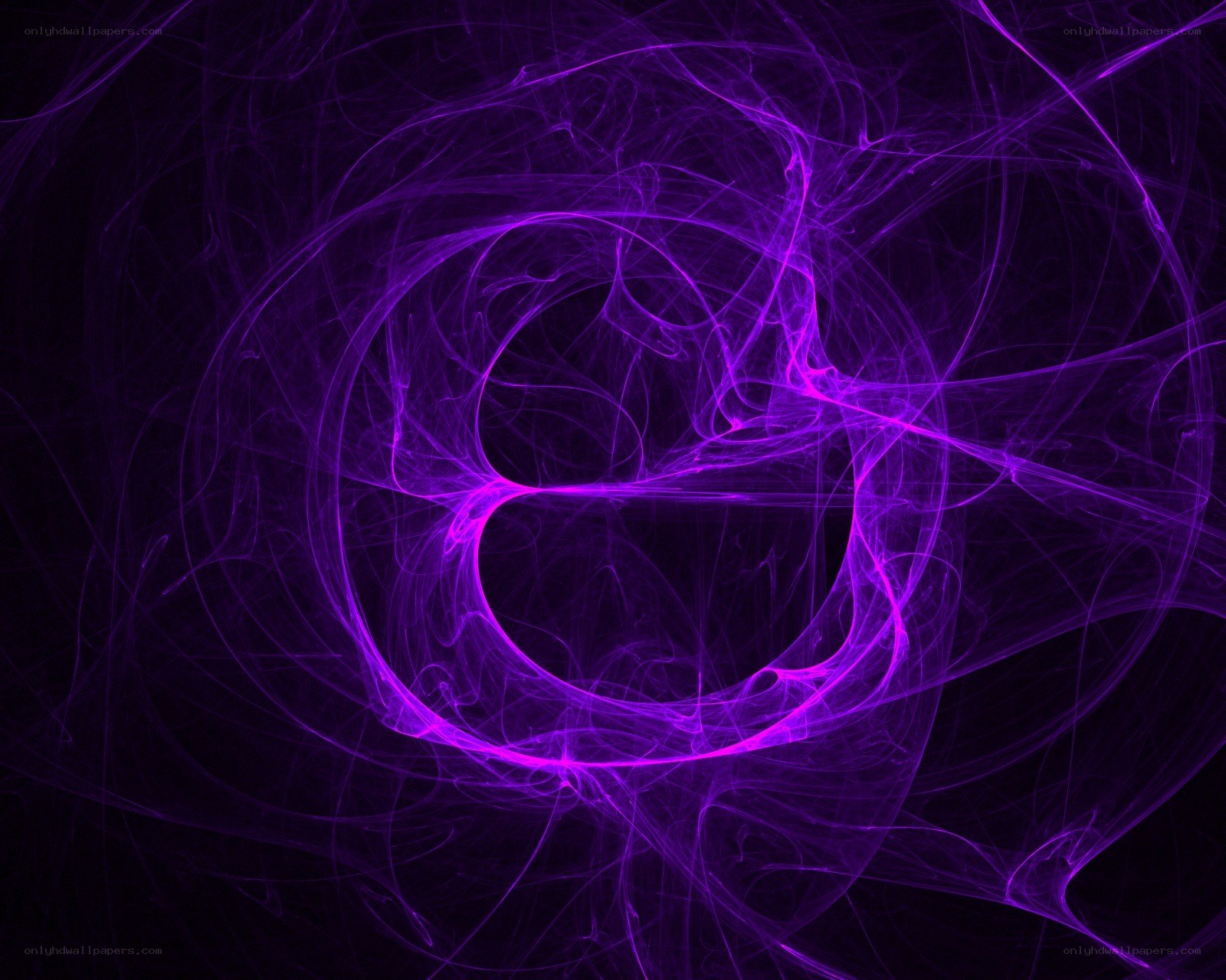 purple fractal swirl pattern