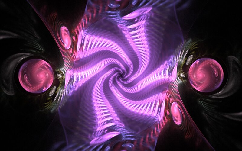 purple fractal vortex