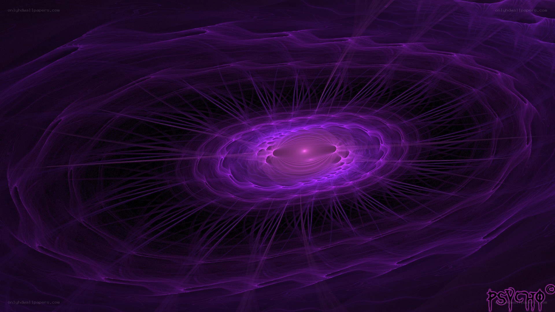 purple fractal vortex