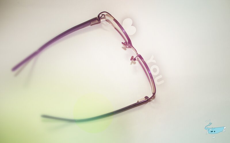 Purple-framed Glasses