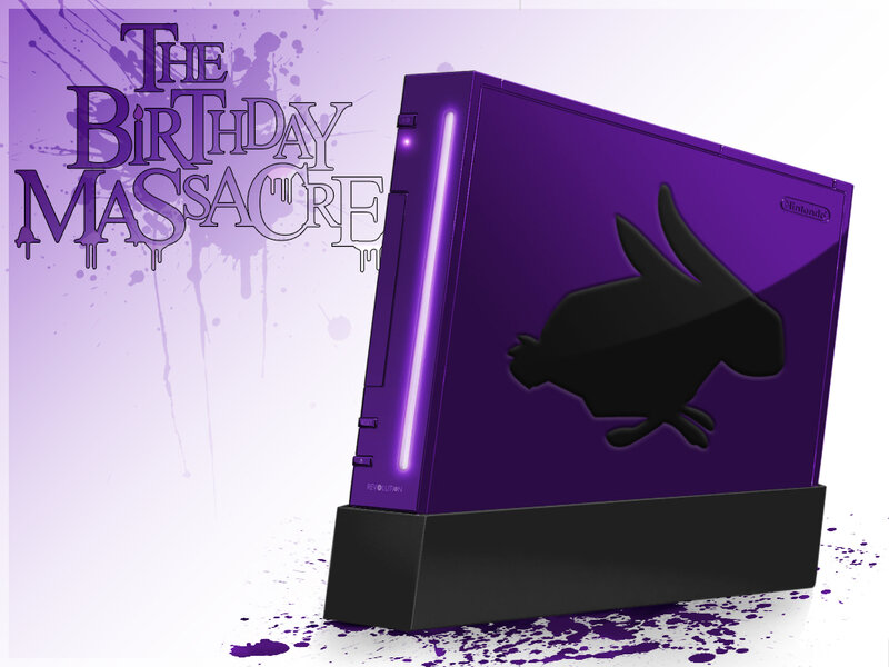 Purple Gaming Console