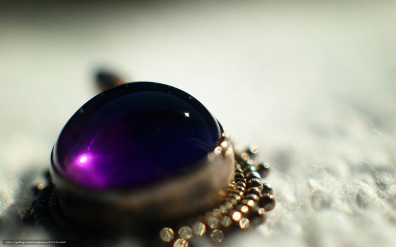 purple gemstone close-up