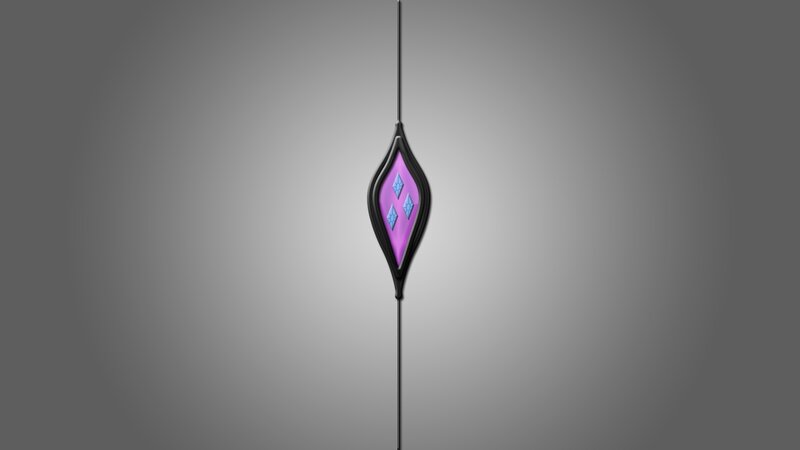 purple gemstone pendant
