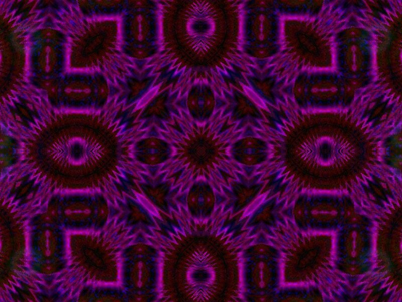 purple geometric kaleidoscope pattern