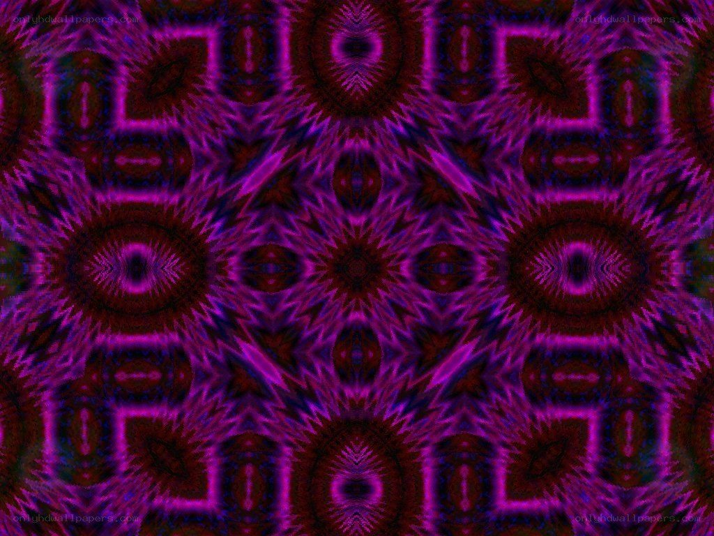 purple geometric kaleidoscope pattern