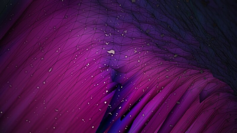 Purple Geometric Mesh