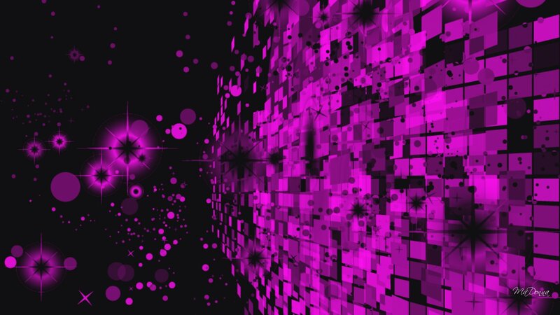 Purple Geometric Pattern — Dynamic