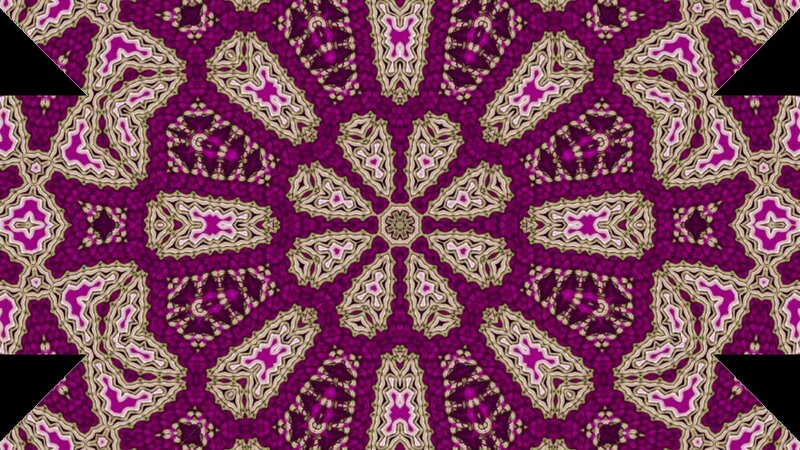 Purple Geometric Pattern — Hypnotic, Abstract, Mandala