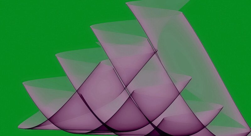 Purple Geometric Shapes