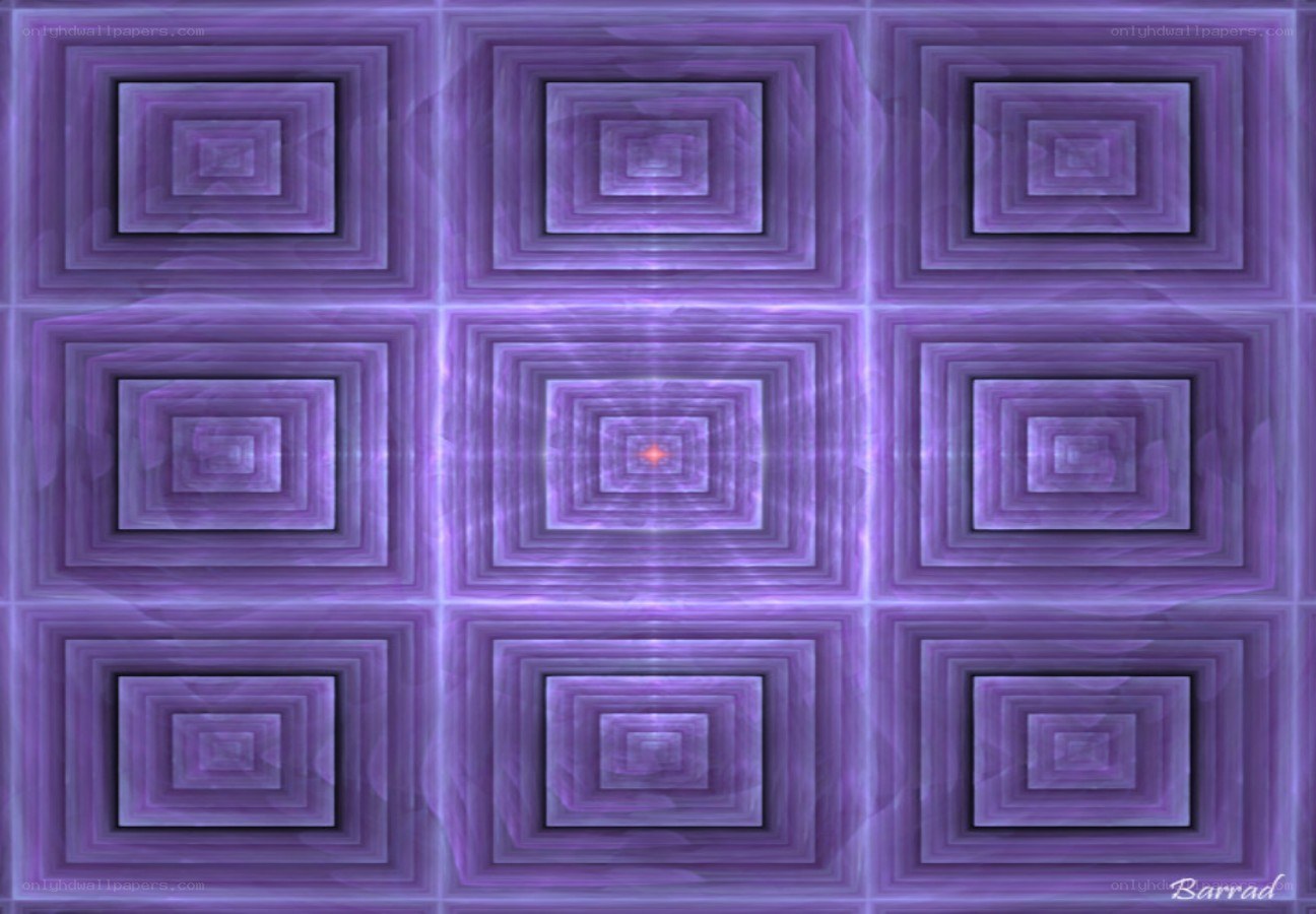 Purple geometric square pattern