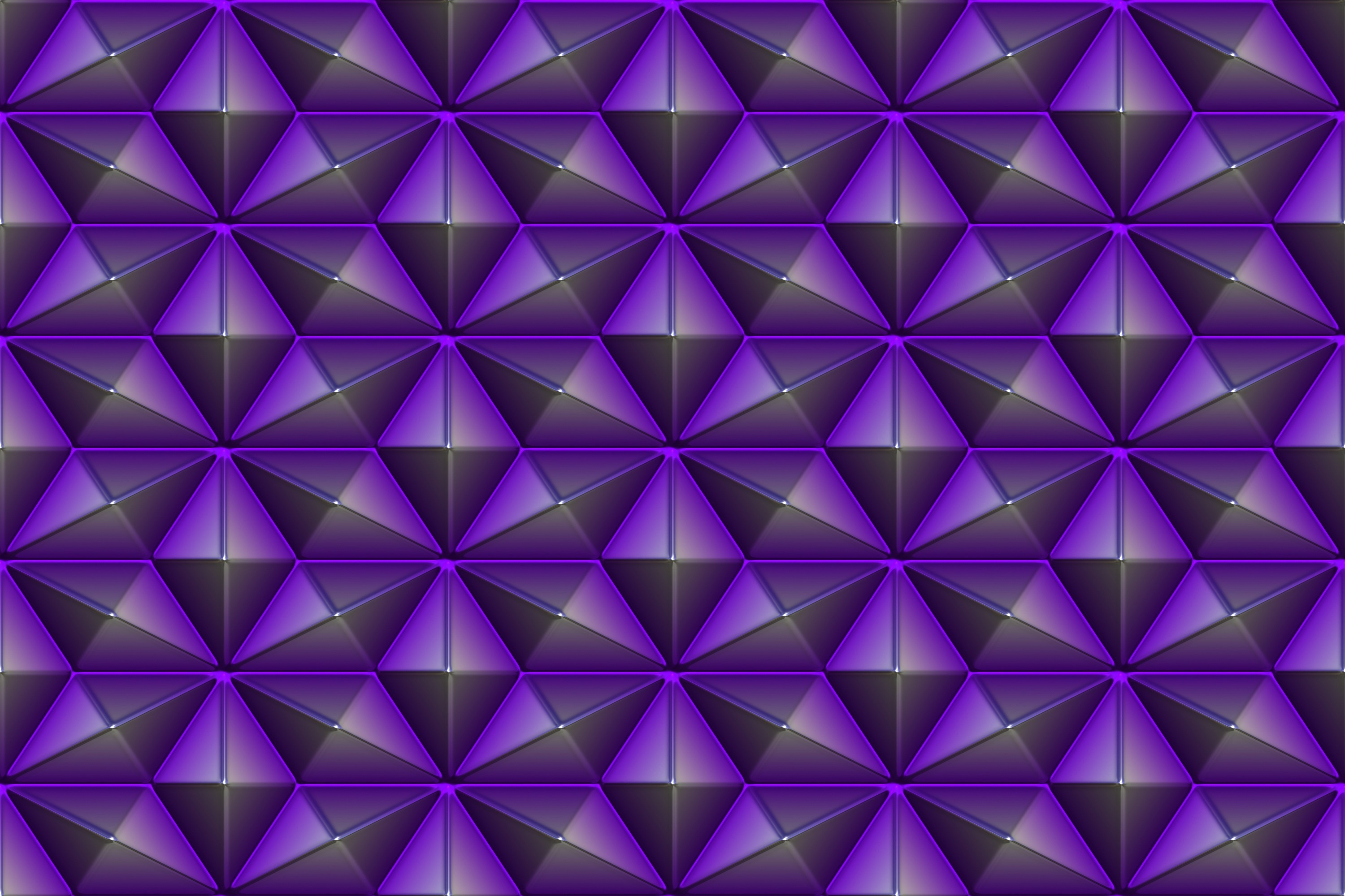 Purple geometric triangle pattern