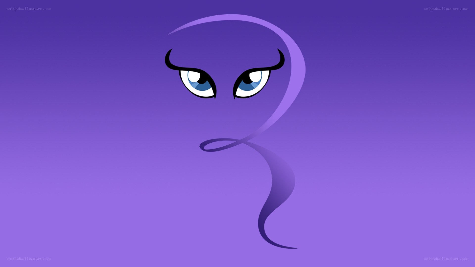 purple ghost eyes