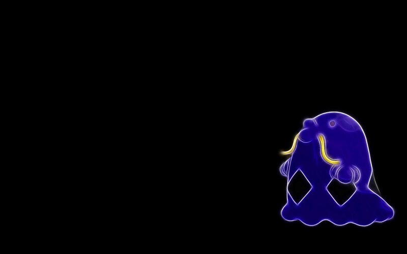 Purple Ghost-like Creature — Blue