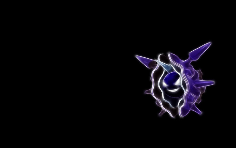 Purple Ghost-like Creature — Mysterious