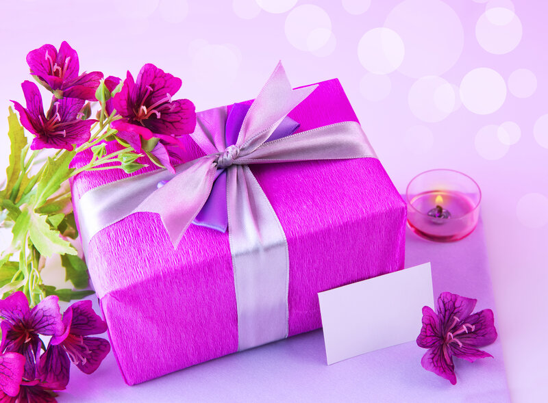 Purple Gift Box — Calm
