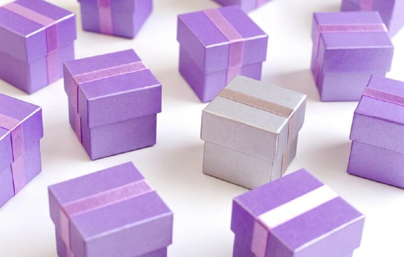 Purple Gift Boxes — Neutral