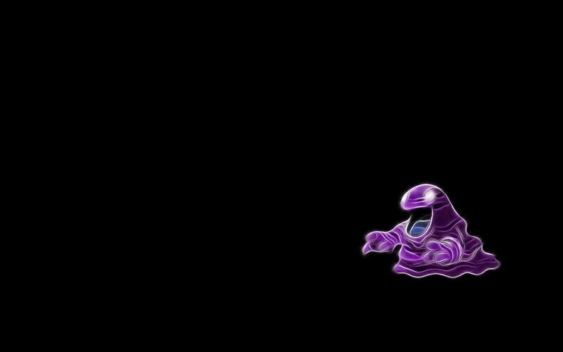 purple glowing creature